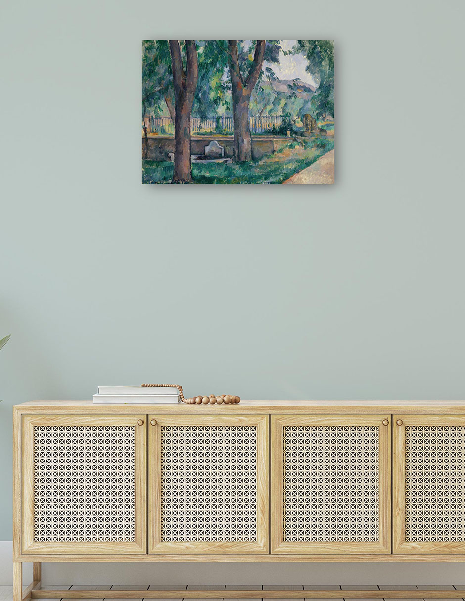 Foto 4 | Cuadro Decorativo - La Piscina De Jas De Bouffan (ca. 1885–86) 2- Paul Cézanne - Religión - 46x61 - Fine Art Tj