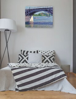 Foto 3 | Cuadro Decorativo - El Puente Argenteuil Y El Sena (hacia 1883)- Gustave Caillebotte - Religión - 46x61 - Fine Art Tj