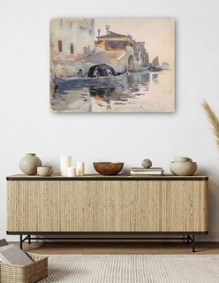 Foto 5 | Cuadro Decorativo - Punte Panada, Nuevas Fundaciones, Venecia (c. 1880)- John Singer Sargent - Ciudades - 46x61 - F