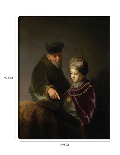 Foto 6 | Cuadro Decorativo - Un Joven Erudito Y Su Tutor (alrededor De 1629-1630)- Rembrandt Van Rijn - Fotografía - 69x9
