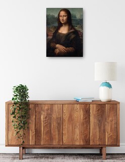 Foto 2 | Cuadro Decorativo - Retrato De Mona Lisa Del Giocondo (1503-1506)- Leonardo Da Vinci - Fotografía - 28x36 - Fine Art Tj