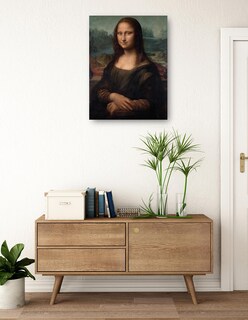 Foto 3 | Cuadro Decorativo - Retrato De Mona Lisa Del Giocondo (1503-1506)- Leonardo Da Vinci - Fotografía - 28x36 - Fine Art Tj