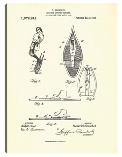 Foto 1 | Cuadro Decorativo - Zapato Patentado Para Danza Artística, Inventor Frederick Henschel - National Archives - 69