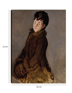 Foto 6 | Cuadro Decorativo - Retrato De Isabelle Lemonnier Con Manguito (alrededor De 1879-80)- Edouard Manet - 28x36 - Fine Ar