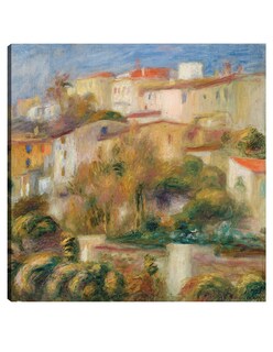Foto 1 | Cuadro Decorativo - Casas En Una Colina (groupe De Maisons Sur Un Coteau) (1908)- Pierre-auguste Renoir - 51x51 - F