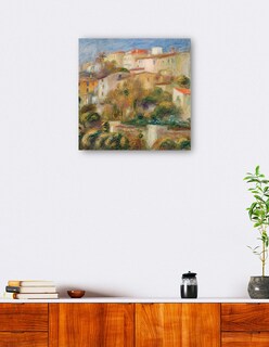 Foto 5 | Cuadro Decorativo - Casas En Una Colina (groupe De Maisons Sur Un Coteau) (1908)- Pierre-auguste Renoir - 51x51 - F