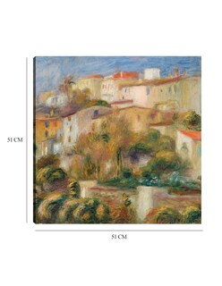Foto 6 | Cuadro Decorativo - Casas En Una Colina (groupe De Maisons Sur Un Coteau) (1908)- Pierre-auguste Renoir - 51x51 - F