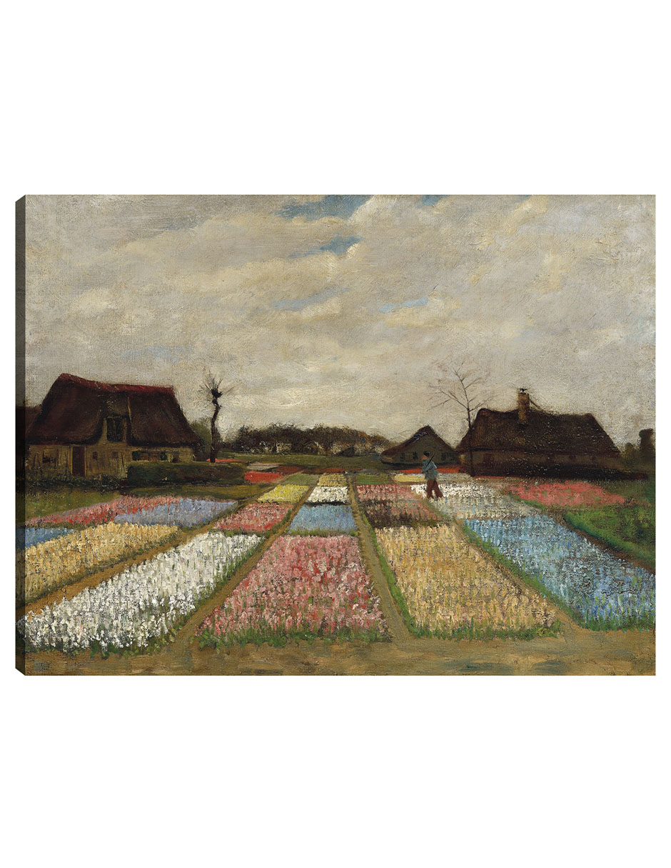 Foto 2 pulgar | Cuadro Decorativo - Parterres De Flores En Holanda (c. 1883)- Vincent Van Gogh - Religión - 28x36 - Fine Art Tj