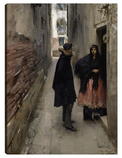 Foto 1 | Cuadro Decorativo - Una Calle De Venecia (c. 1880-1882)- John Singer Sargent - Fotografía - 107x143 - Fine Art Tj