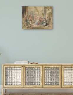 Foto 4 | Cuadro Decorativo - Un Sermón En La Iglesia De Un Pueblo (ca. 1630)- Peter Paul Rubens - Religión - 69x92 - Fine Art Tj