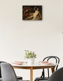 Foto 2 | Cuadro Decorativo - Tarquinio Y Lucrecia (1692)- Johann Michael Rottmayr - Fotografía - 69x92 - Impresión En L