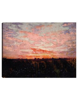 Foto 1 | Cuadro Decorativo - Amanecer O Atardecer, Estudio Para Libro - Abbott Handerson Thayer - 28x36 - Fine Art Tj