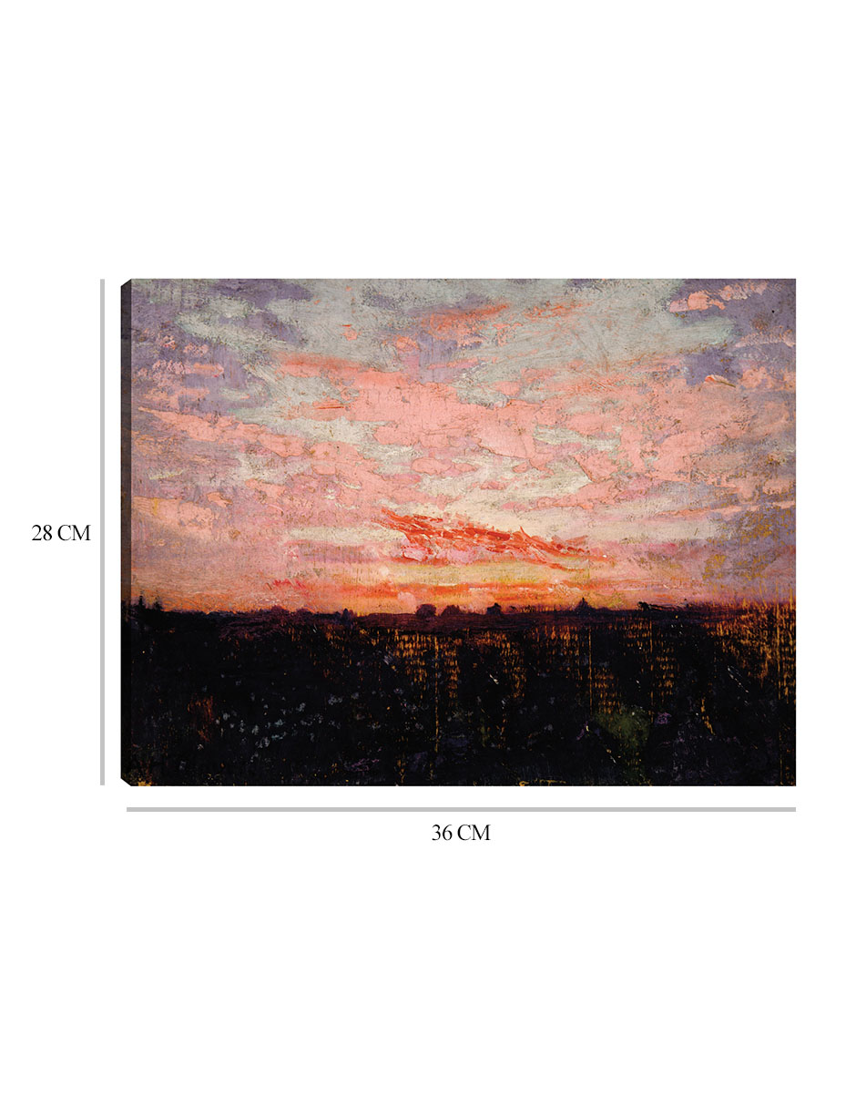 Foto 7 pulgar | Cuadro Decorativo - Amanecer O Atardecer, Estudio Para Libro - Abbott Handerson Thayer - 28x36 - Fine Art Tj