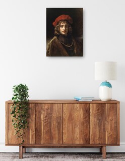 Foto 2 | Cuadro Decorativo - Tito, El Hijo Del Artista (c. 1657)- Rembrandt Van Rijn - Fotografía - 46x61-impresión En
