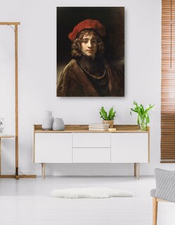 Foto 5 | Cuadro Decorativo - Tito, El Hijo Del Artista (c. 1657)- Rembrandt Van Rijn - Fotografía - 46x61-impresión En