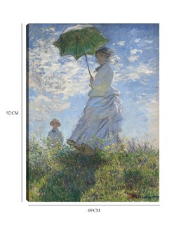 Foto 6 | Cuadro Decorativo - Mujer Con Sombrilla – Madame Monet Y Su Hijo (1875)- Claude Monet - Fotografía - 69x92 - Fine Art