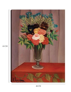 Foto 6 | Cuadro Decorativo - Ramo De Flores (bouquet De Fleurs) (ca. 1909 –1910)- Henri Rousseau - Floral - 46x61 - Fine Art Tj