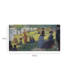 Foto 6 | Cuadro Decorativo - Boceto Al Óleo Para “la Grande Jatte” (1884)- Georges Seurat - Fotografía - 46x89 - Fine Art Tj