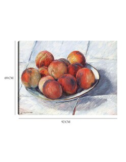 Foto 6 | Cuadro Decorativo - El Plato De Duraznos (hacia 1882)- Gustave Caillebotte - Religión - 69x92 - Impresión En L