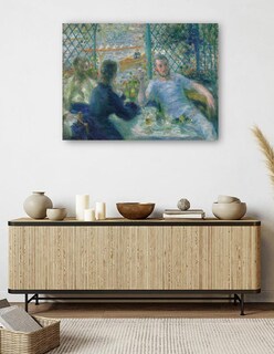 Foto 5 | Cuadro Decorativo - Almuerzo En El Restaurante Fournaise (1875)- Pierre-auguste Renoir - 46x61 - Fine Art Tj