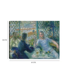 Foto 6 | Cuadro Decorativo - Almuerzo En El Restaurante Fournaise (1875)- Pierre-auguste Renoir - 46x61 - Fine Art Tj