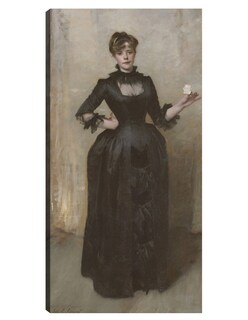 Foto 1 | Cuadro Decorativo - La Dama De La Rosa (charlotte Louise Burckhardt) (1882)- John Singer Sargent - 34x64 - Fine Art Tj