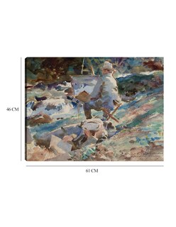 Foto 6 | Cuadro Decorativo - Un Artista En Su Caballete (1914)- John Singer Sargent - Fotografía - 46x61 -impresión En