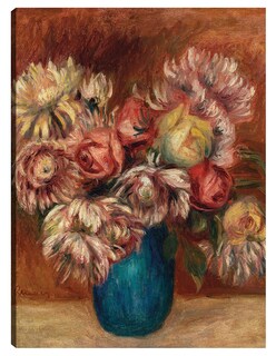 Foto 1 | Cuadro Decorativo - Flores En Un Jarrón Verde (c. 1912)- Pierre-auguste Renoir - Floral - 28x36 - Fine Art Tj