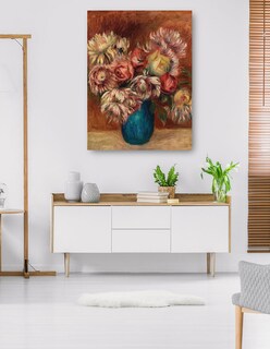 Foto 5 | Cuadro Decorativo - Flores En Un Jarrón Verde (c. 1912)- Pierre-auguste Renoir - Floral - 28x36 - Fine Art Tj
