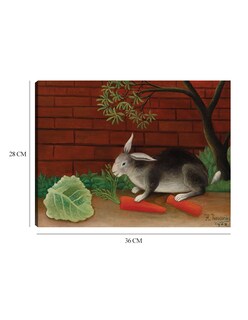 Foto 6 | Cuadro Decorativo - La Comida Del Conejo (le Repas Du Lapin) (1908)- Henri Rousseau - Abstracto - 28x36 - Fine Art Tj