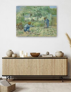 Foto 5 | Cuadro Decorativo - Primeros Pasos, Después De Millet (1890)- Vincent Van Gogh - Religión - 46x61 - Fine Art Tj