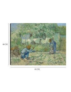 Foto 6 | Cuadro Decorativo - Primeros Pasos, Después De Millet (1890)- Vincent Van Gogh - Religión - 46x61 - Fine Art Tj