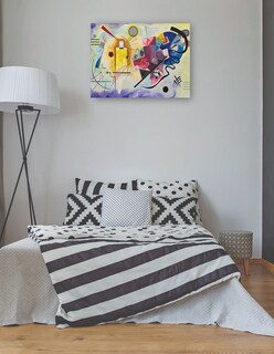 Foto 3 | Cuadro Decorativo - Gelb - Rot - Blau (amarillo-rojo-azul), 1925- Wassily Kandinsky - Religión - 77x102 - Fine Art Tj