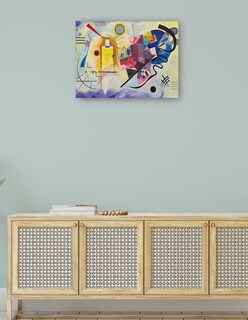 Foto 4 | Cuadro Decorativo - Gelb - Rot - Blau (amarillo-rojo-azul), 1925- Wassily Kandinsky - Religión - 77x102 - Fine Art Tj