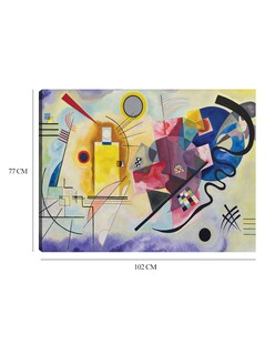 Foto 6 | Cuadro Decorativo - Gelb - Rot - Blau (amarillo-rojo-azul), 1925- Wassily Kandinsky - Religión - 77x102 - Fine Art Tj