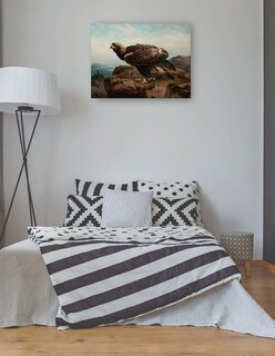 Foto 3 | Cuadro Decorativo - Águila Real Al Borde De Un Acantilado (1880)- Ferdinand Von Wright - Religión - 28x36 - Fine Art Tj