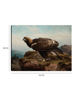 Foto 6 | Cuadro Decorativo - Águila Real Al Borde De Un Acantilado (1880)- Ferdinand Von Wright - Religión - 28x36 - Fine Art Tj