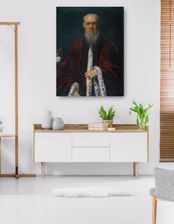 Foto 5 | Cuadro Decorativo - Retrato Del Procurador Alessandro Gritti (de 1581 A 1582)- Jacopo Tintoretto - 69x92 - Fine Art Tj