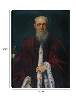 Foto 6 | Cuadro Decorativo - Retrato Del Procurador Alessandro Gritti (de 1581 A 1582)- Jacopo Tintoretto - 69x92 - Fine Art Tj
