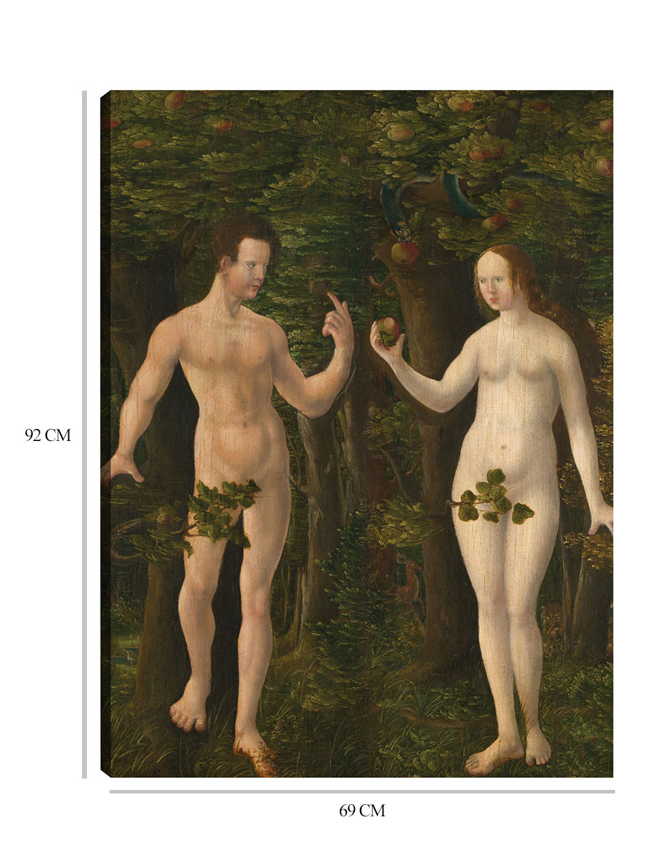 Foto 6 | Cuadro Decorativo - La Caída Del Hombre [panel Central], C. 1535- Workshop Of Albrecht Altdorfer - 69x92 - Fine Art Tj