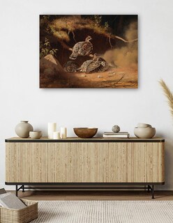 Foto 5 | Cuadro Decorativo - Urogallo Revolcandose En La Arena (1877)- Ferdinand Von Wright - Religión - 28x36 - Fine Art Tj