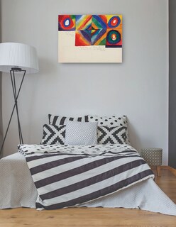 Foto 3 | Cuadro Decorativo - Estudios De Color Con Información Sobre La Técnica Pictórica (1913)- Wassily Kandinsky -