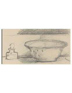 Foto 1 | Cuadro Decorativo - Lavabo Y Frasco Aromático (anverso) (1877-1881)- Paul Cézanne - Fotografía - 46x89 - Fine Art Tj