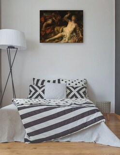 Foto 3 | Cuadro Decorativo - Tarquinio Y Lucrecia (1692)- Johann Michael Rottmayr - Fotografía - 107x143 -impresión En