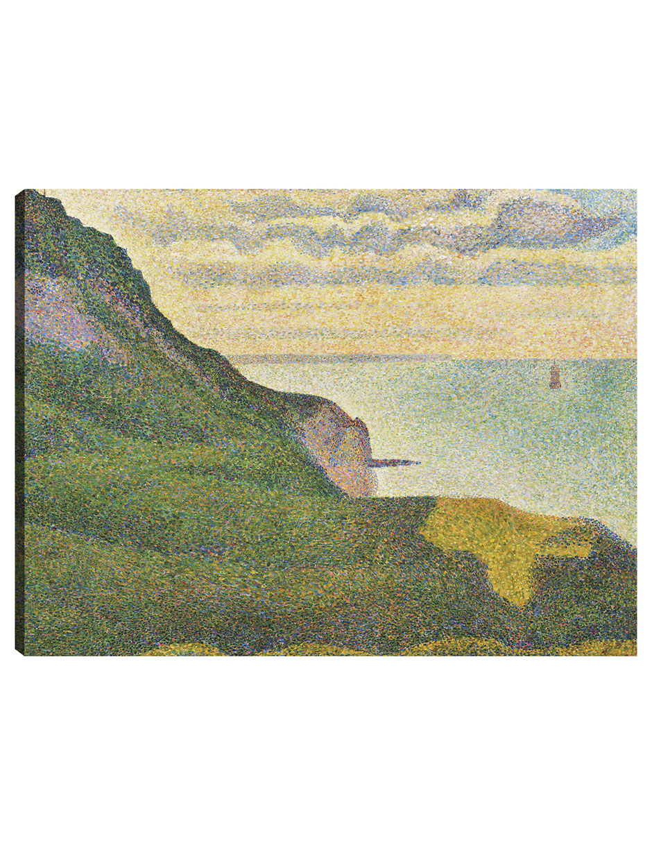 Foto 2 pulgar | Cuadro Decorativo - Paisaje Marino En Port-en-bessin, Normandía (1888)- Georges Seurat - Costa - 28x36 - Fine Art Tj