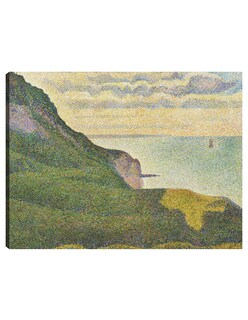 Foto 1 | Cuadro Decorativo - Paisaje Marino En Port-en-bessin, Normandía (1888)- Georges Seurat - Costa - 28x36 - Fine Art Tj