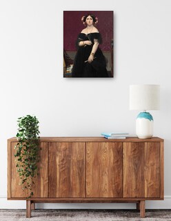 Foto 2 | Cuadro Decorativo - Señora Moitessier C 1851- Jean-auguste-dominique Ingres - Fotografía - 28x36-impresión En