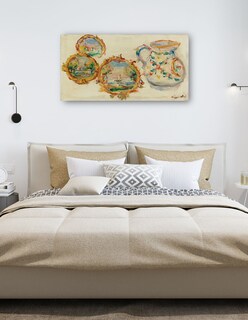 Foto 5 | Cuadro Decorativo - Faïences Décorées (hacia 1916)- Pierre-auguste Renoir - Abstracto - 34x64 - Impresión