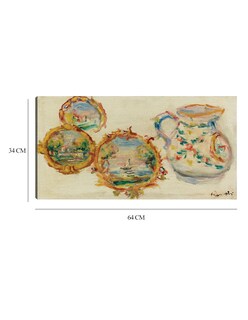 Foto 6 | Cuadro Decorativo - Faïences Décorées (hacia 1916)- Pierre-auguste Renoir - Abstracto - 34x64 - Impresión