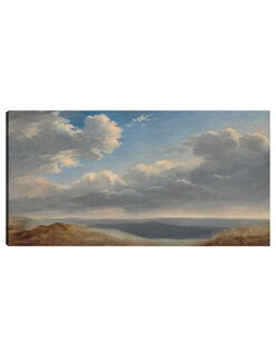 Foto 1 | Cuadro Decorativo - Estudio De Las Nubes Sobre La Campaña Romana- Pierre-henri De Valenciennes - Paisaje - 54x10